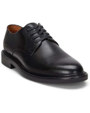 Polo Ralph Lauren Asher Leather Cap-toe Dress Shoe in Black  display picture 1