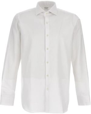 Bagutta Brando Button-Fastening Shirt - White