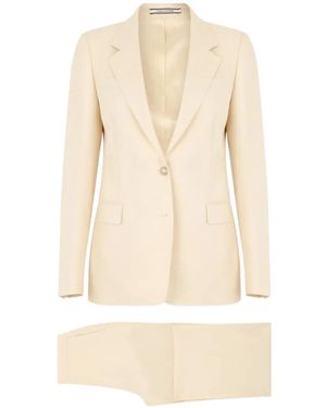 Tagliatore Single-Breasted Tailored Suit - Natural