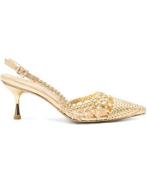 Jonathan Simkhai Dylan Slingback-Pumps 65Mm - Natur