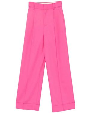 Alberta Ferretti Cuffed Pants - Pink