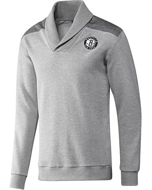 adidas Nba Brooklyn Nets Sweatshirt - Gray