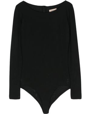 Blanca Vita Brovalli メッシュ ボディスーツ - ブラック