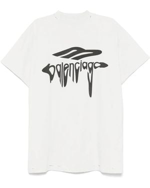 Balenciaga Oversize Tshirt - White