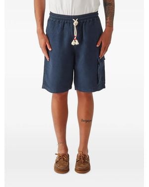 MC2 Saint Barth Marseille Cargo Shorts - Blue