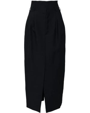 Dice Kayek High Waist Pencil Skirt - Black