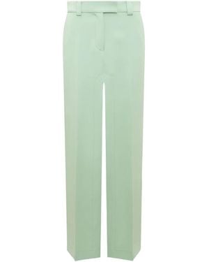 ALESSANDRO VIGILANTE Front-Slit Skirt - Green