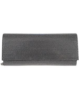 Gedebe Bolso De Mano Con Aplique De Cristales - Gris