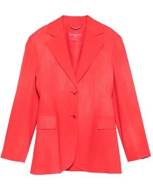 Ermanno Scervino Flap-Pocket Blazer - Red