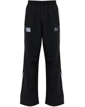 Balenciaga Jogginghose Aus Baumwolle - Schwarz