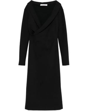 Philosophy Di Lorenzo Serafini Off-shoulder midi dress - Schwarz