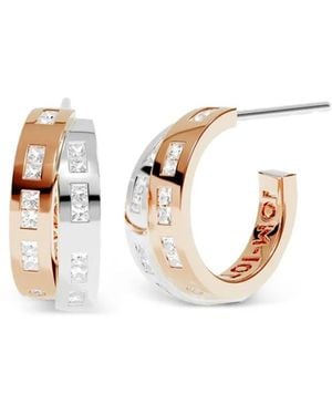 Apm Monaco Pendientes Morse Toi Moi - Blanco