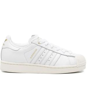 adidas Superstar Lace-Up Sneakers - White