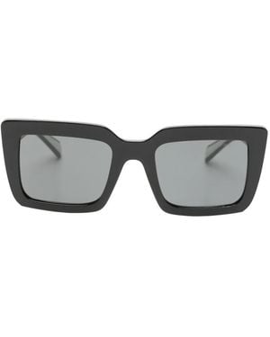 Prada Rectangle-Frame Sunglasses - Grey