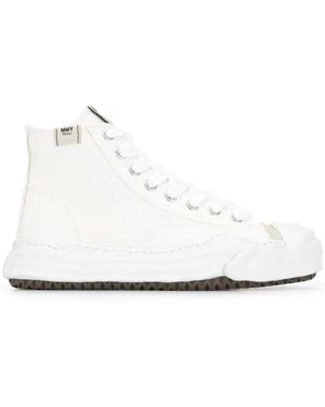 Maison Mihara Yasuhiro Hank High-Top Trainers - White