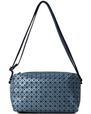 Issey Miyake Bandolera Con Motivo Geométrico - Azul