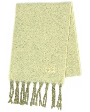 Bimba Y Lola Tassel Scarf - Yellow