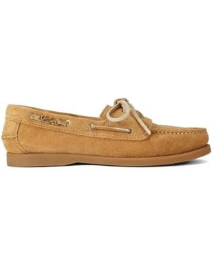 Kurt Geiger Bow Detail Boat Shoes - White