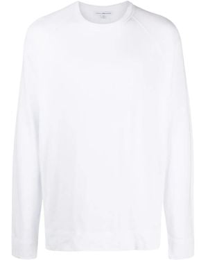 James Perse Vintage-Fleece Sweatshirt - White