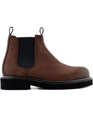 Buttero Leather Boots - Brown