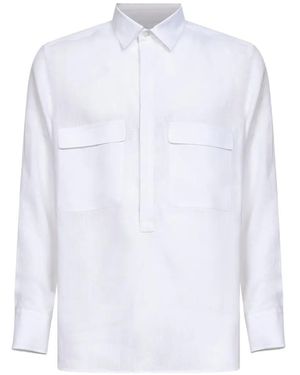 D4.0 Polo À Patte De Boutonnage - White