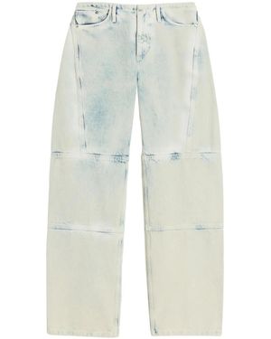 Apparis Vaqueros con detalle de parche - Azul