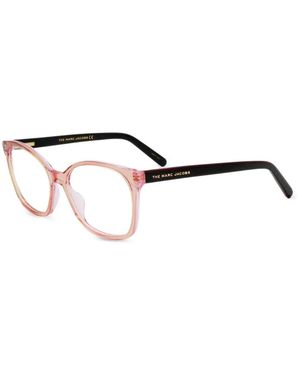 Marc Jacobs Brille Mit Geometrischem Gestell - Pink