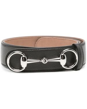 Gucci Gürtel Mit Gg-Schnalle - Grau