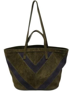 Missoni Cabas Trapezoid Médium À Chevrons - Black