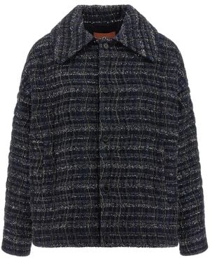 Missoni Abrigo Caperdoni Oversize - Azul