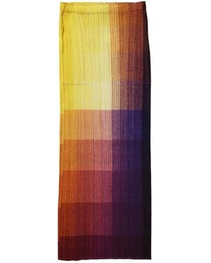 Pleats Please Issey Miyake Photon Skirt - パープル