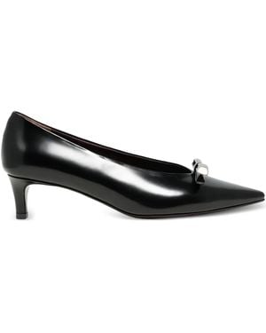 Roberto Festa Orla Bow Court Shoes - Black