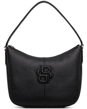 BOSS Anett Logo-Emed Tote Bag - Black