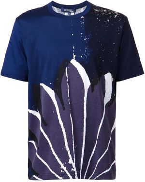 Junya Watanabe デコンストラクテッド Tシャツ - ブルー