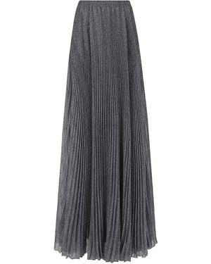 Ermanno Scervino Pleated Maxi Skirt - Grey