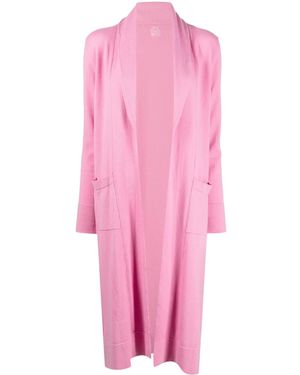 Teddy Cashmere Venzia Open-Front Cashmere Cardigan - Pink