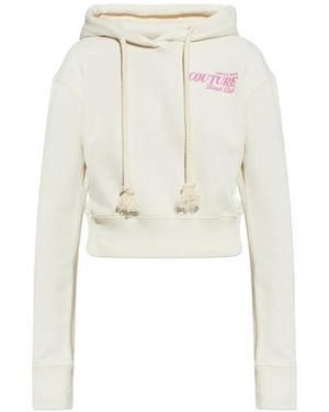Versace Jeans Couture Cotton sweatshirt - Blanco