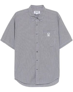 Chocoolate Short-Sleeved Shirt - Grey