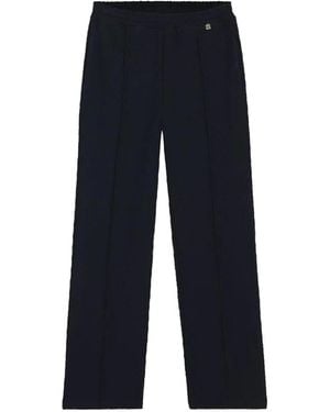 HUGO Nadrid Straight-Fit Tracksuit Bottoms - Blue