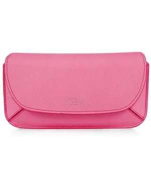 Smythson Panama Sonnenbrillenetui - Pink