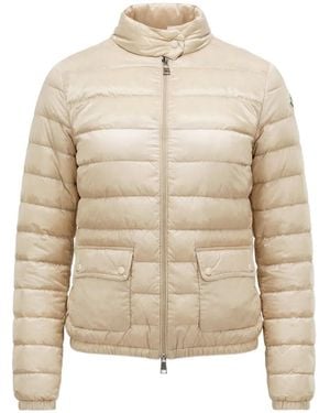 Moncler Lans Packable Short Down Jacket - Natural