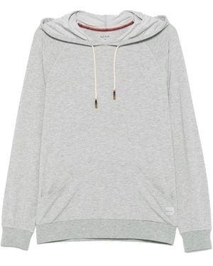Paul Smith Hoodie Met Logopatch - Grijs