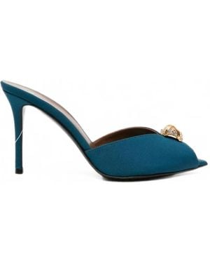 Giuseppe Zanotti Mules Intriigo Cocktail 90 - Blue