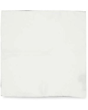 Tom Ford Silk Pocket Square - White
