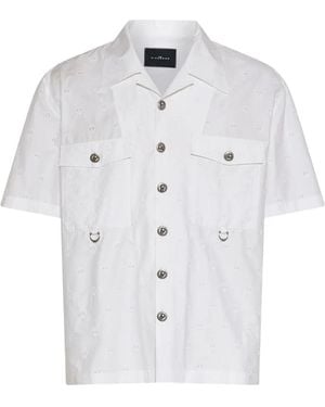 John Richmond Flap-Pocket Shirt - White