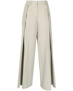 Off-White c/o Virgil Abloh Side-Pleat Panelled Trousers - White