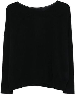 Philo-Sofie Cashmere Boat-Neck Cashmere Jumper - Black