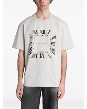 ih nom uh nit Graphic-Print Cotton T-Shirt - White