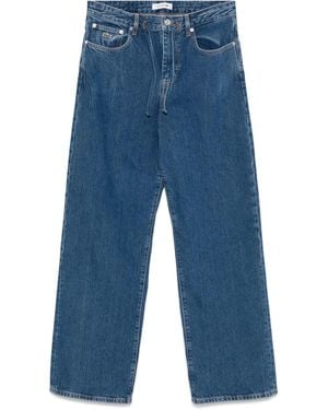 Lacoste Logo-Patch Jeans - Blue