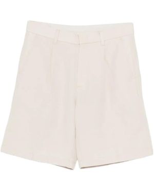 ALPHATAURI Pantalones Cortos Con Cinturón Trenzado - Neutro